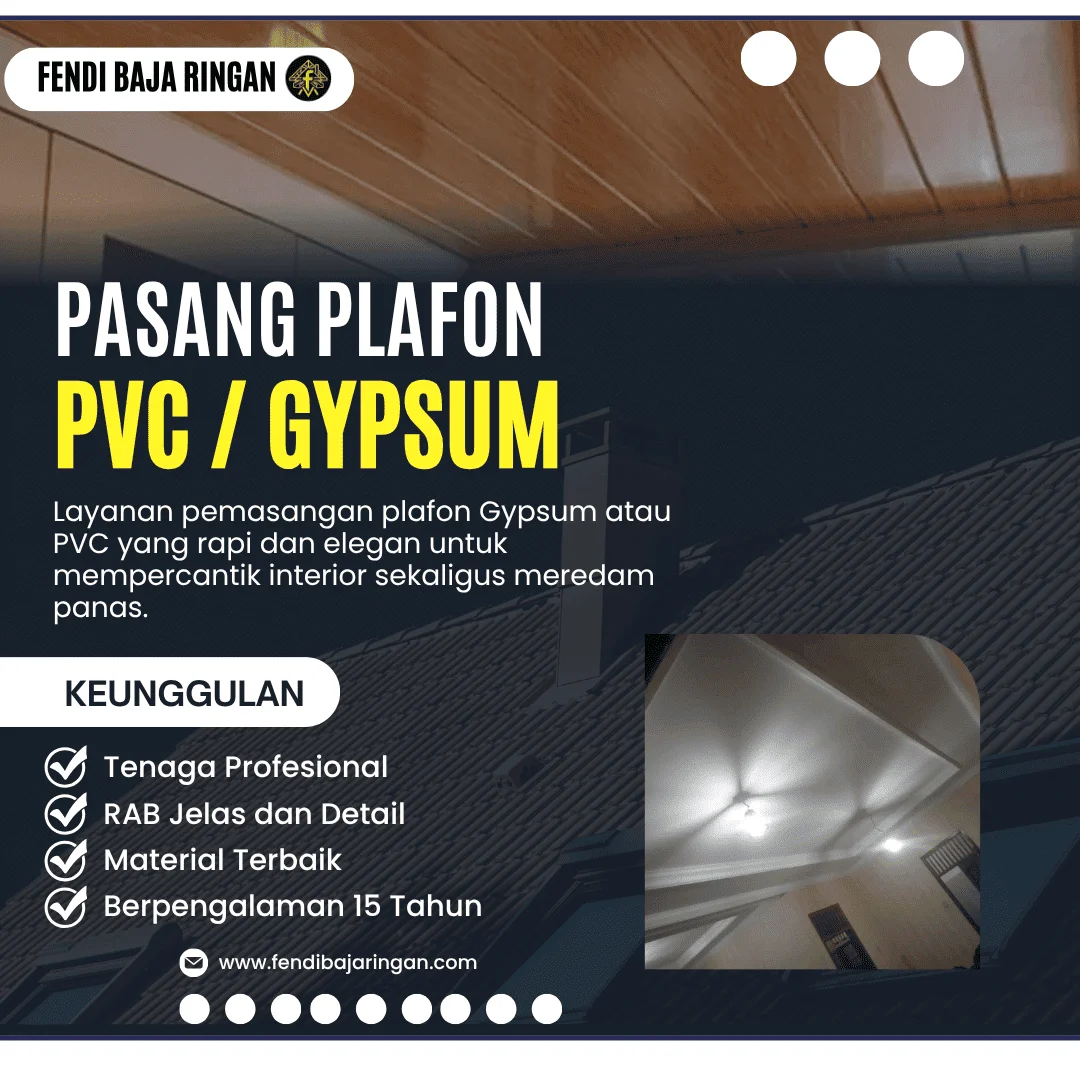 4 pasang plafon